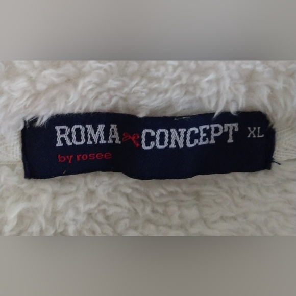 Roma Concepts by Rose Sherpa Jacket size XL    3-011 - Picture 3 of 4